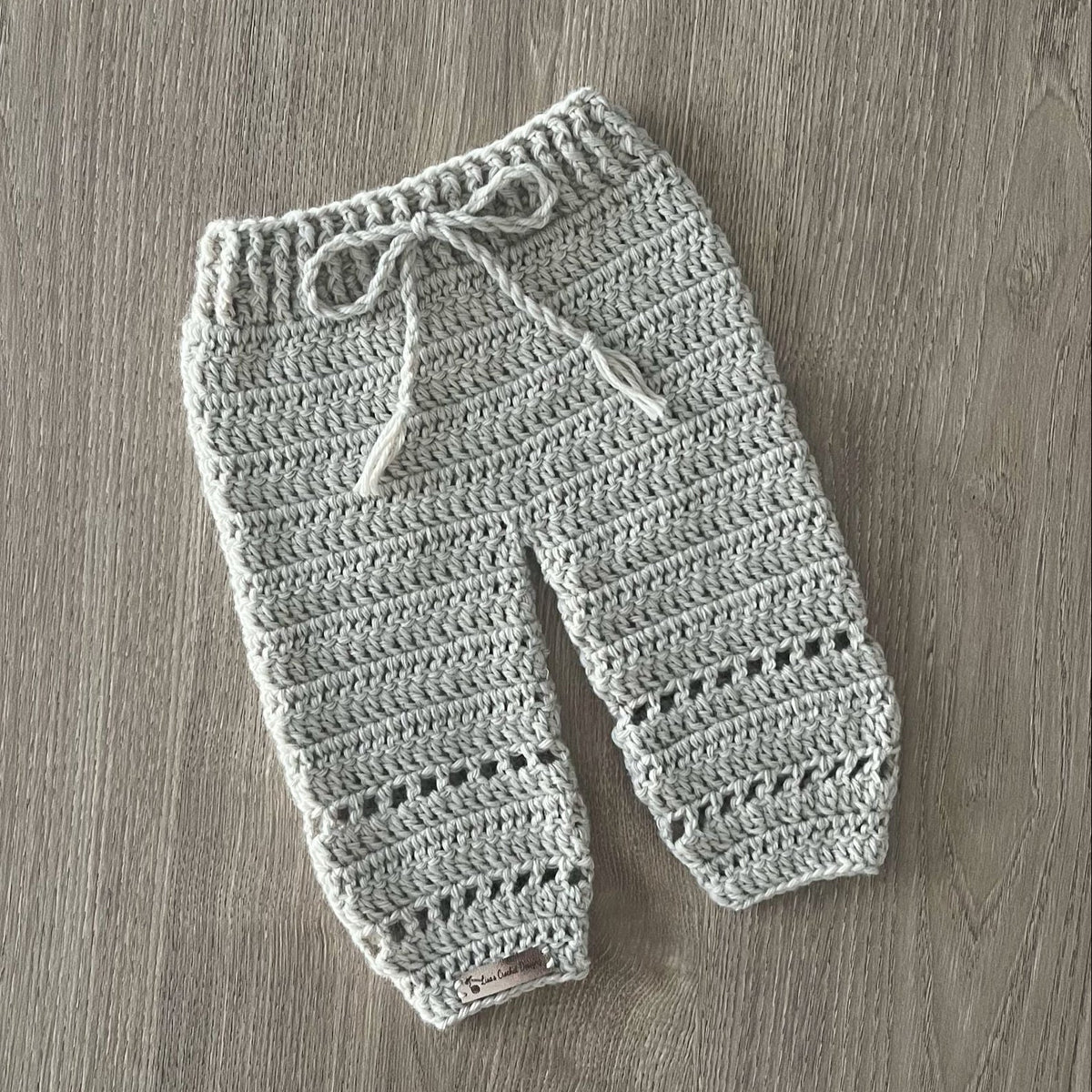 Crochet Baby Pants Pattern PDF – Zac Baby Trousers (NB–2Y)