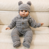 Crochet Baby Pattern Collection – Zac Cardigan, Hat, Booties & Pants
