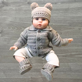 Zac Crochet Baby Set (0–3 Months to 2 Years) – English Only