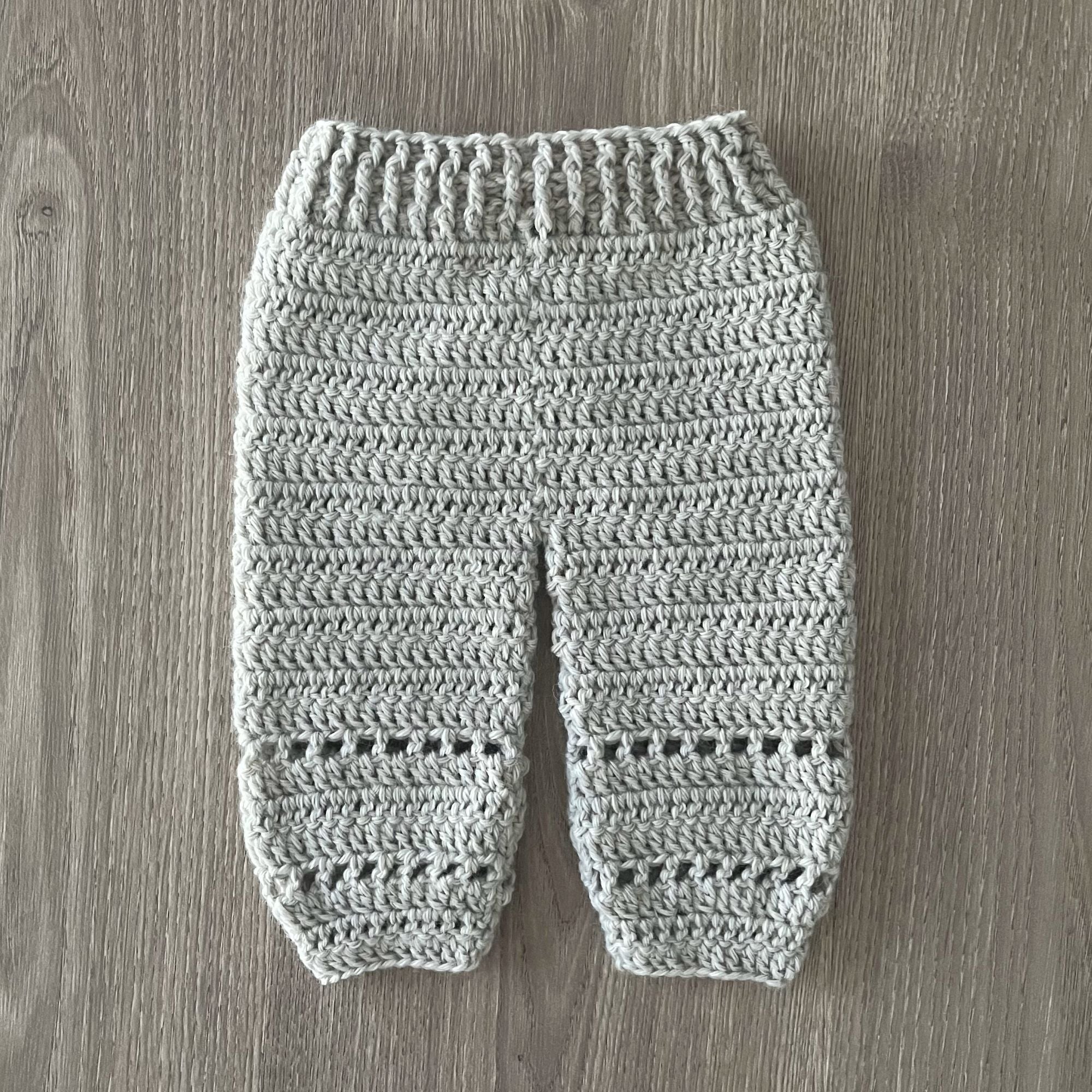 Zac Crochet Pattern - Baby Pants (Newborn to 2Y) | English PDF