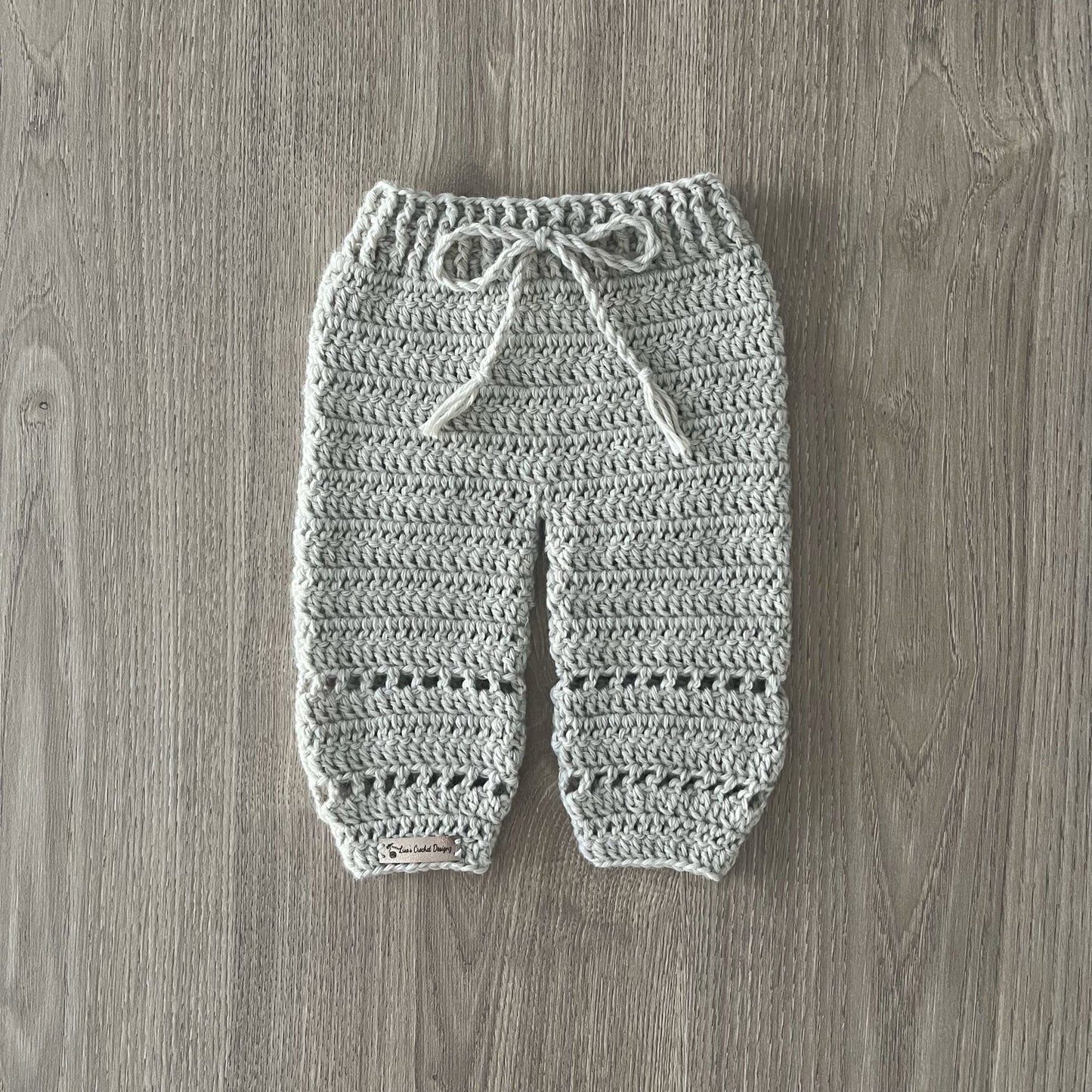 Crochet Pattern Zac Crochet Baby Pants Newborn to 2 Years