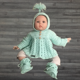 Zara Baby Hoodie & Booties Set (0–3 Months) – English Only