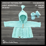 Zara Baby Hoodie & Booties Set (0–3 Months) – English Only