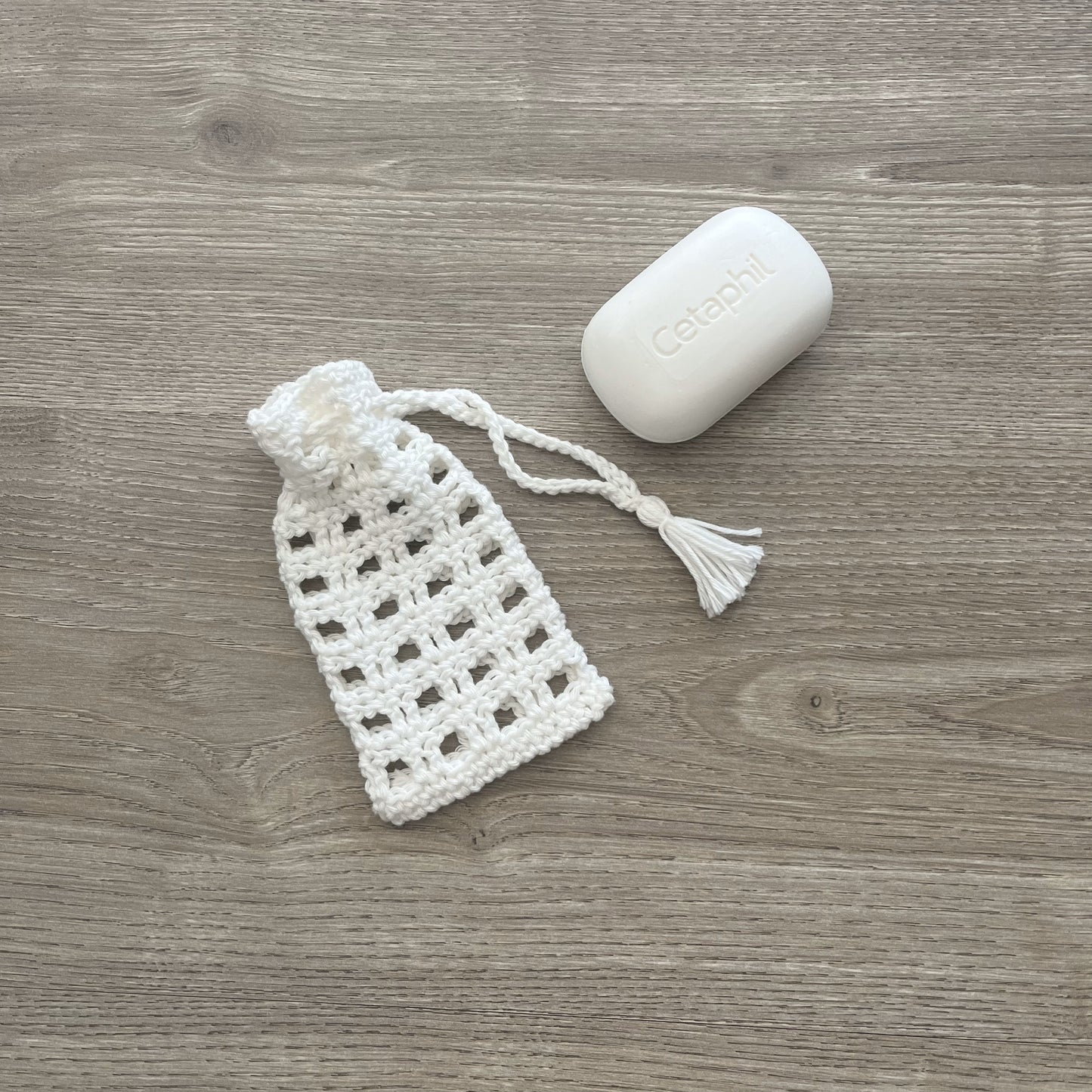 Crochet Pattern Snowy Soap Saver