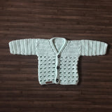 Adam crochet sweater front