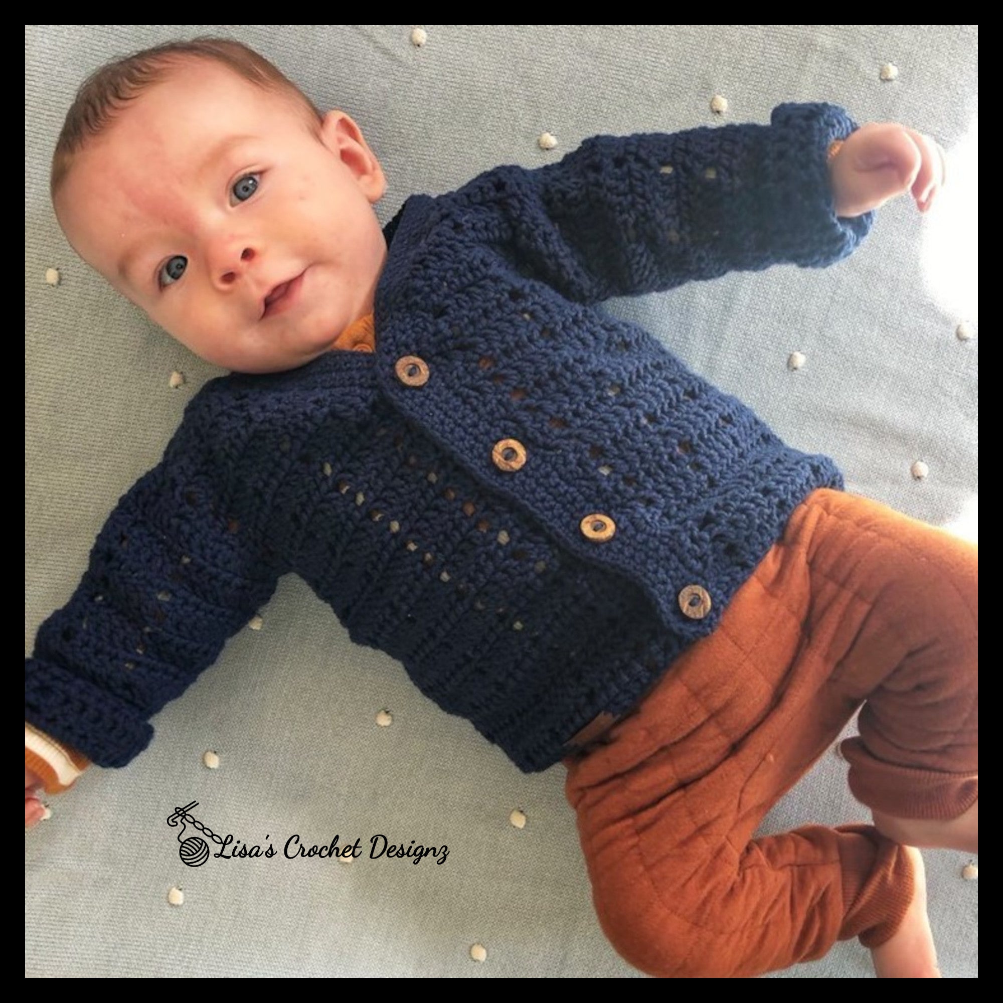 6 month 2024 baby sweater design