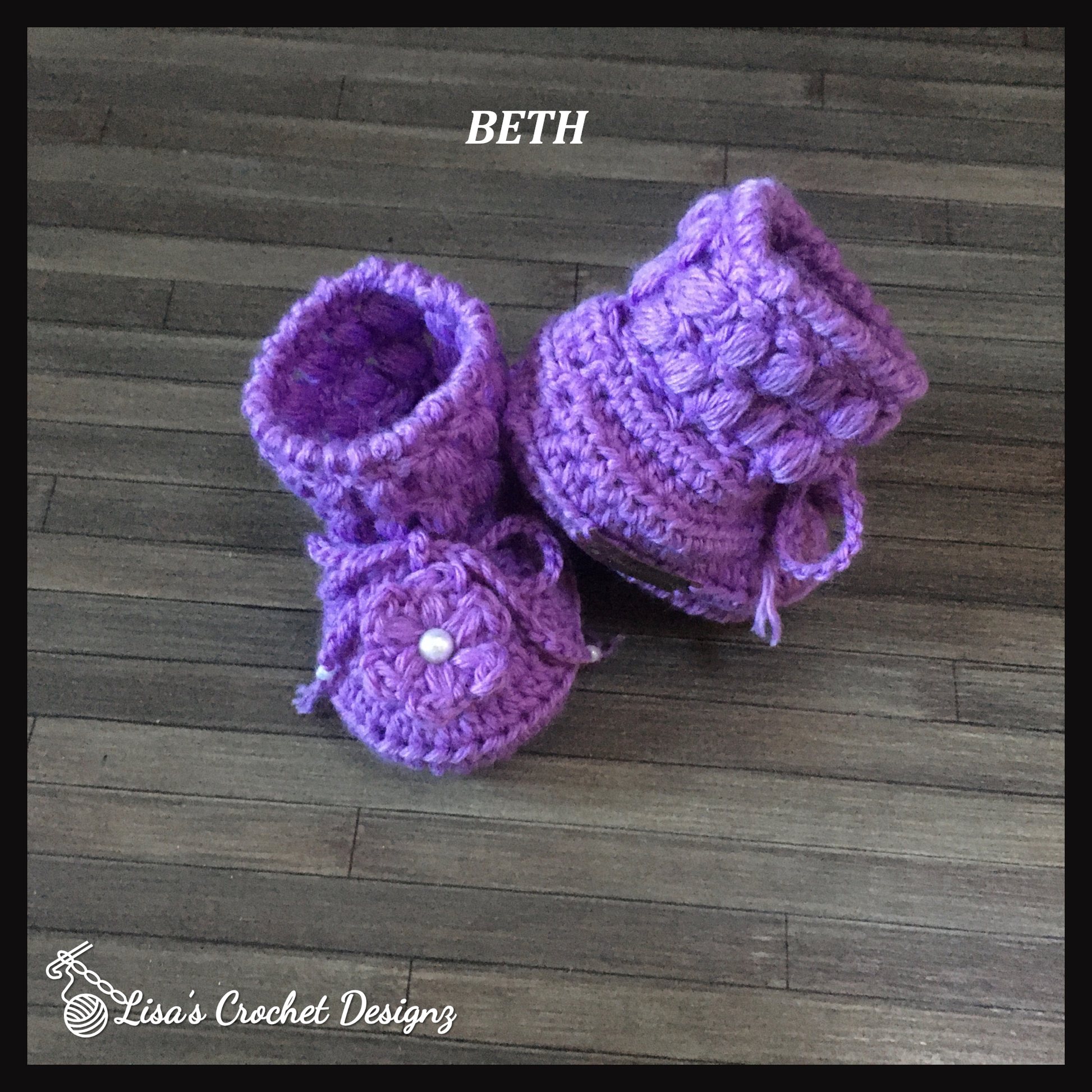 Purple baby hot sale booties