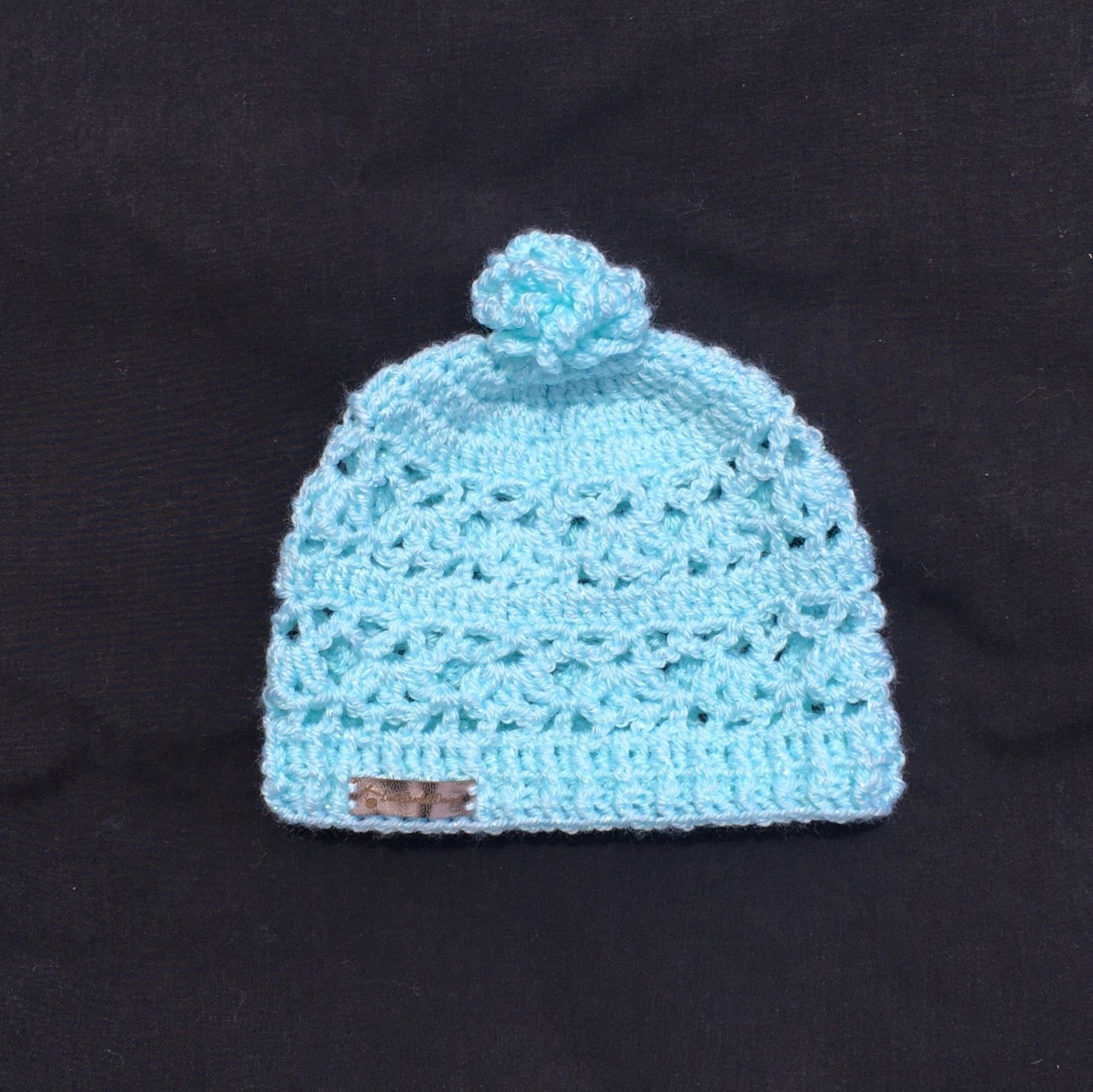 bonnie crochet baby hat