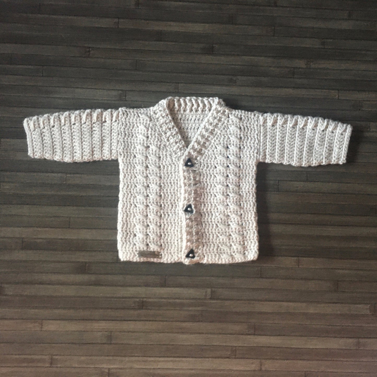 carter crochet baby sweater