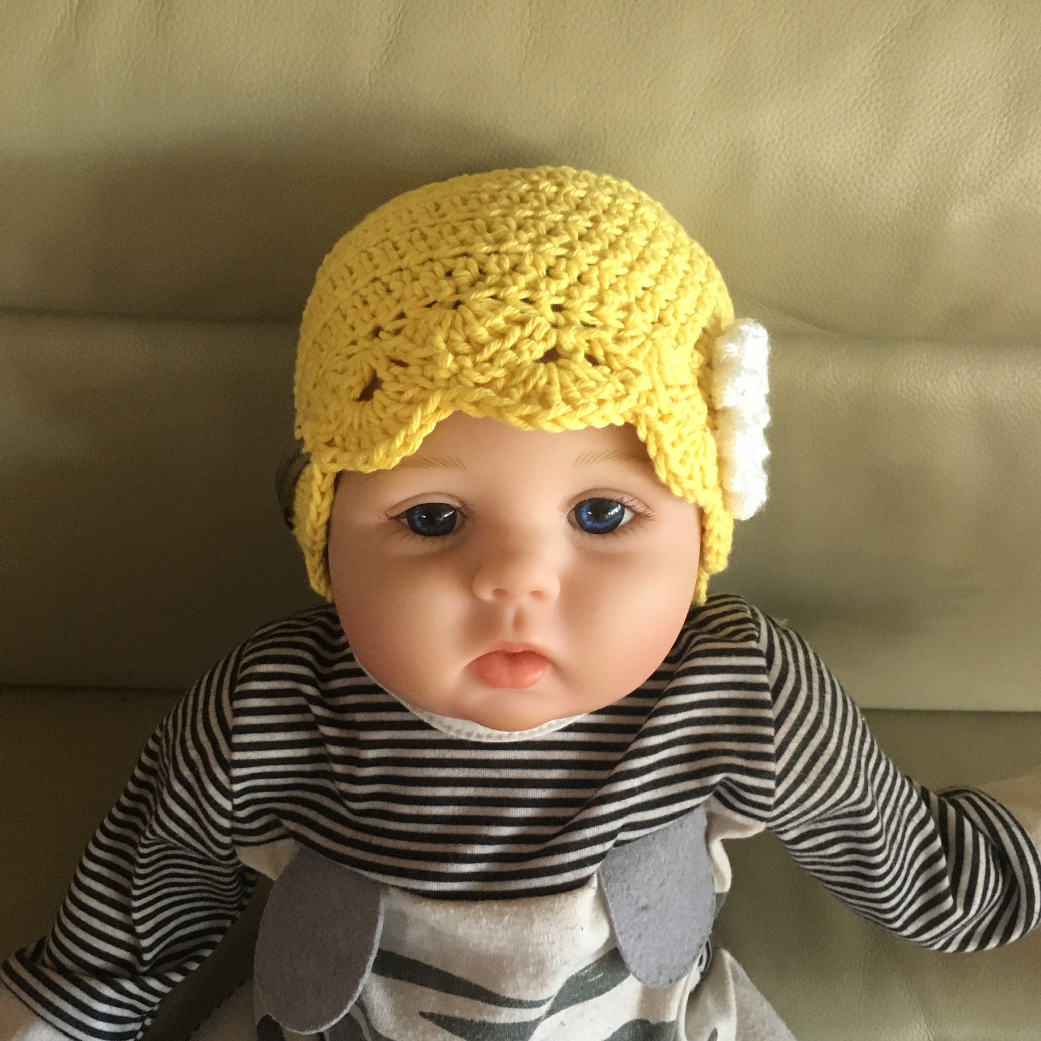 Crochet hat for 1 best sale year old