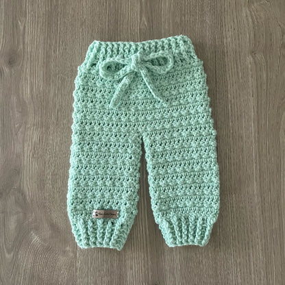 Crochet Pattern Fiona Baby Pants Newborn to 2 Years