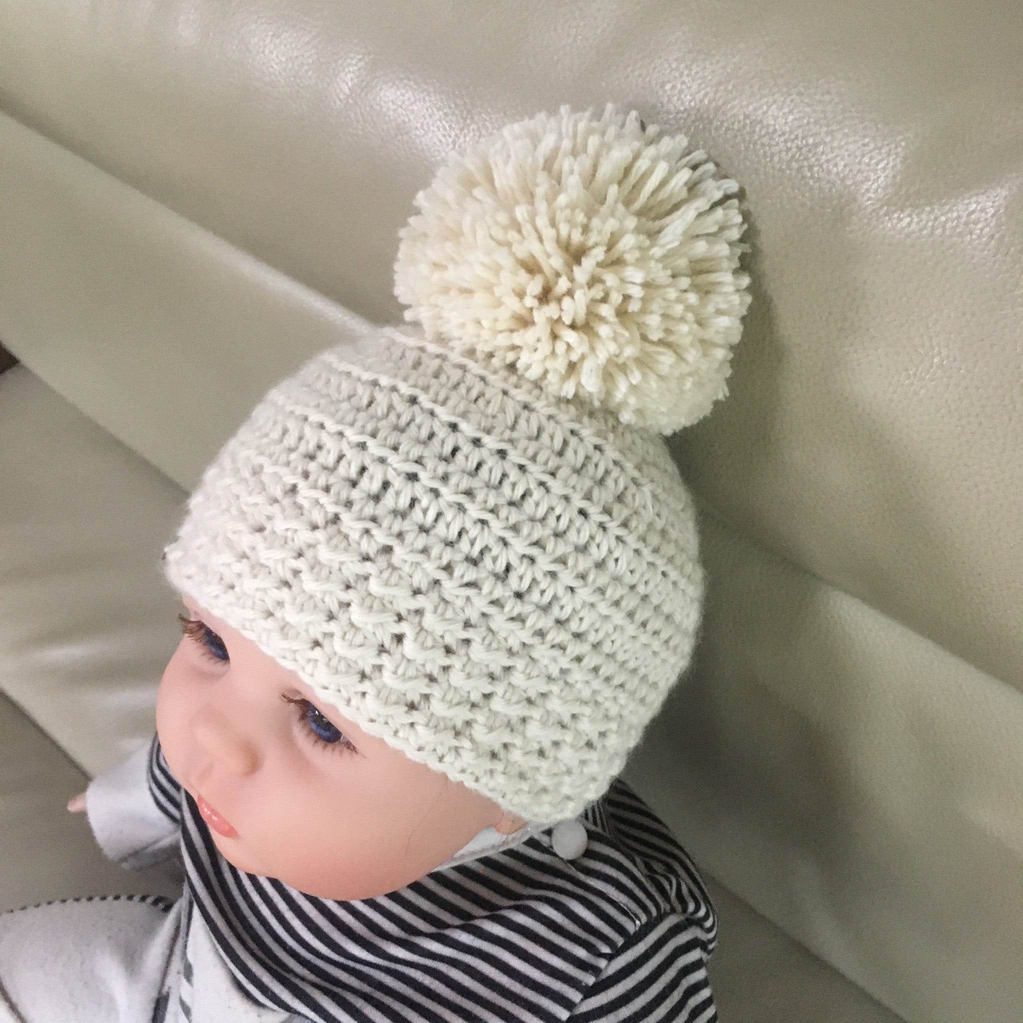 Grayson Crochet Hat – Prem Baby to 10 Years | Crochet Pattern PDF | English