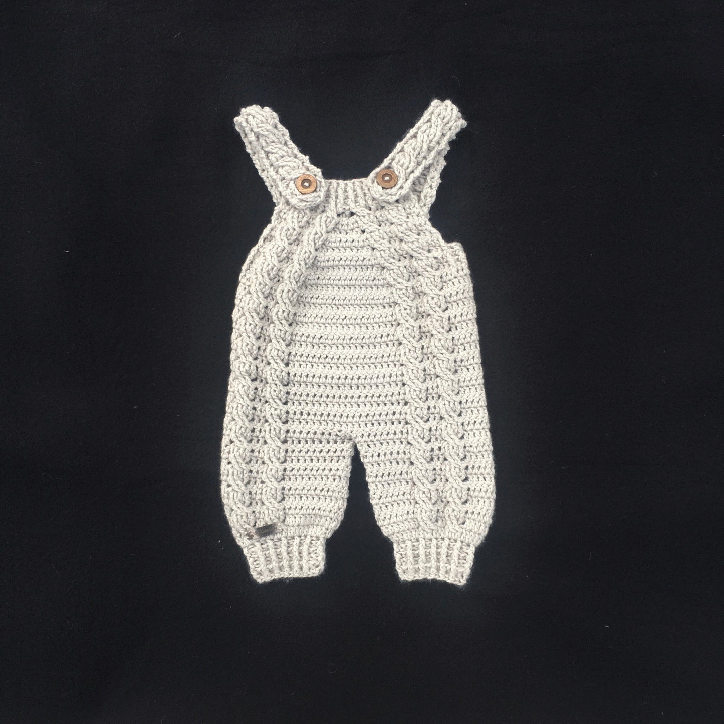 Crochet Pattern Hugo Baby Romper & Hat Set 0-3 Months