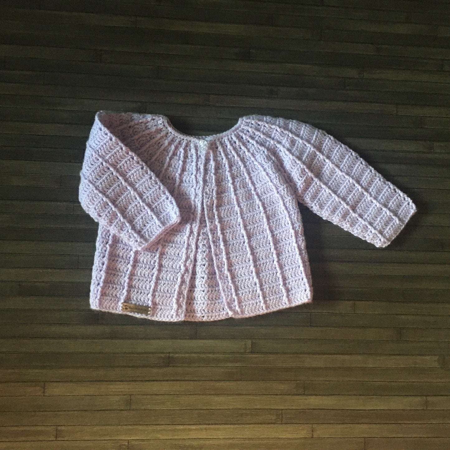 Crochet Pattern Isla Crochet Baby Cardigan 0 to 3 Months