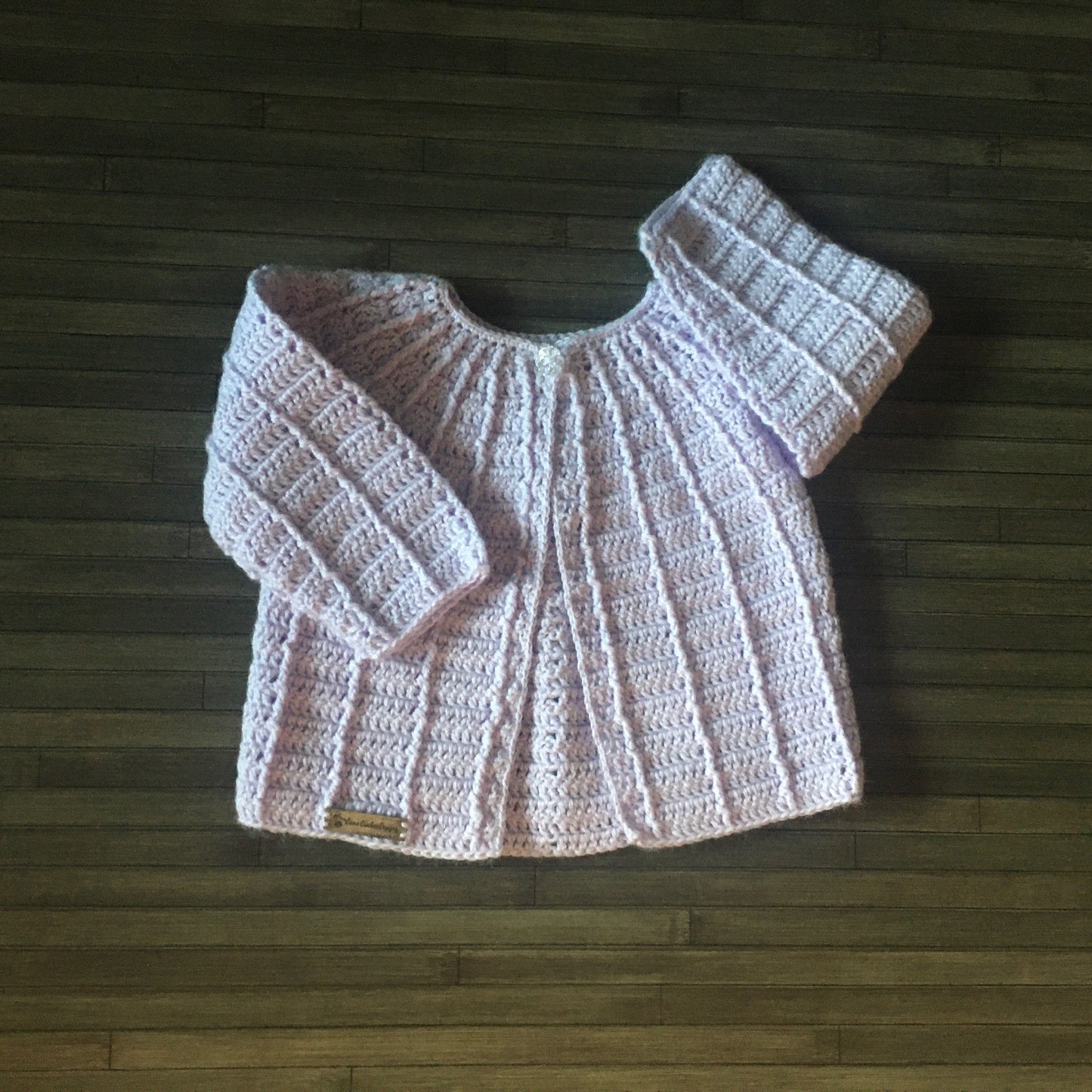 isla crochet baby sweater