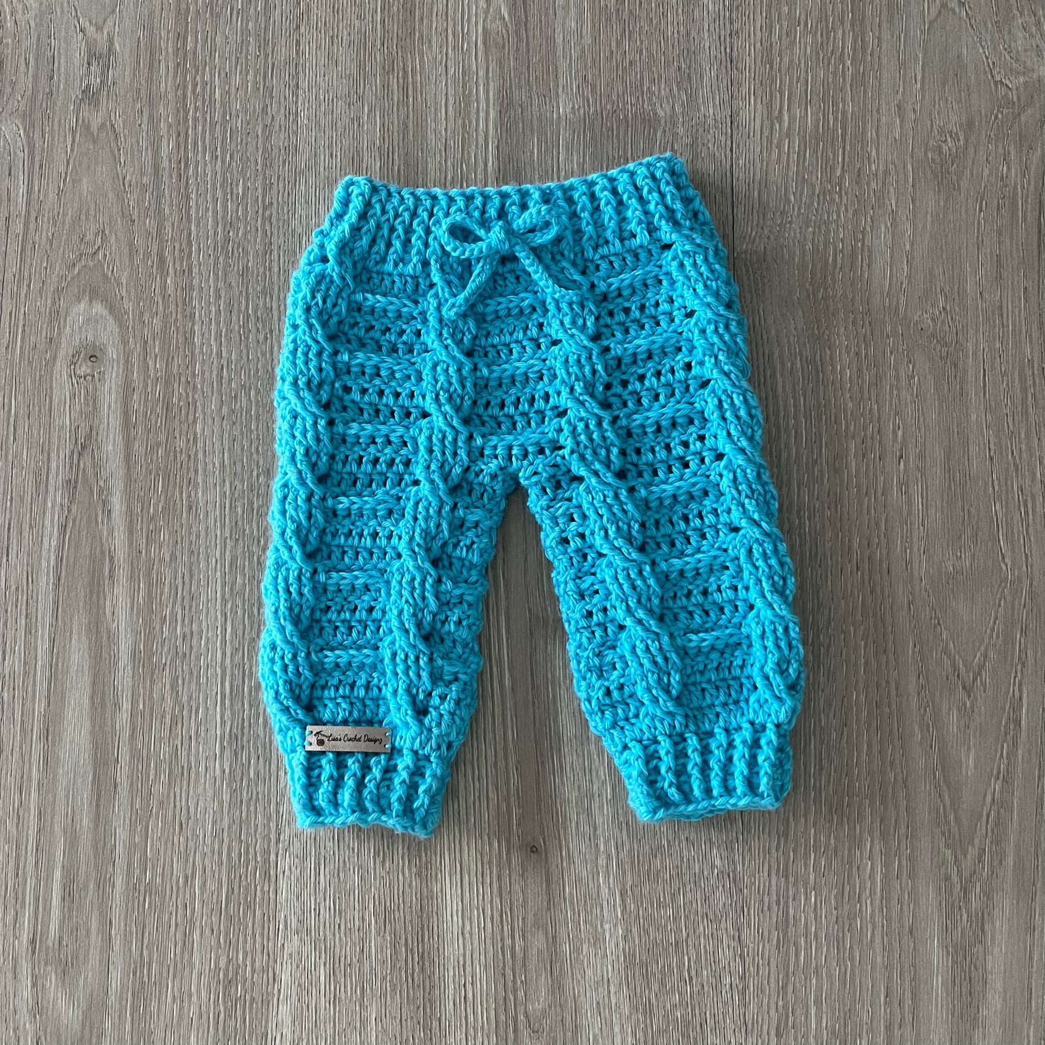 Jack Baby Pants Crochet Pattern – Newborn to 2 Years | PDF Instant Download