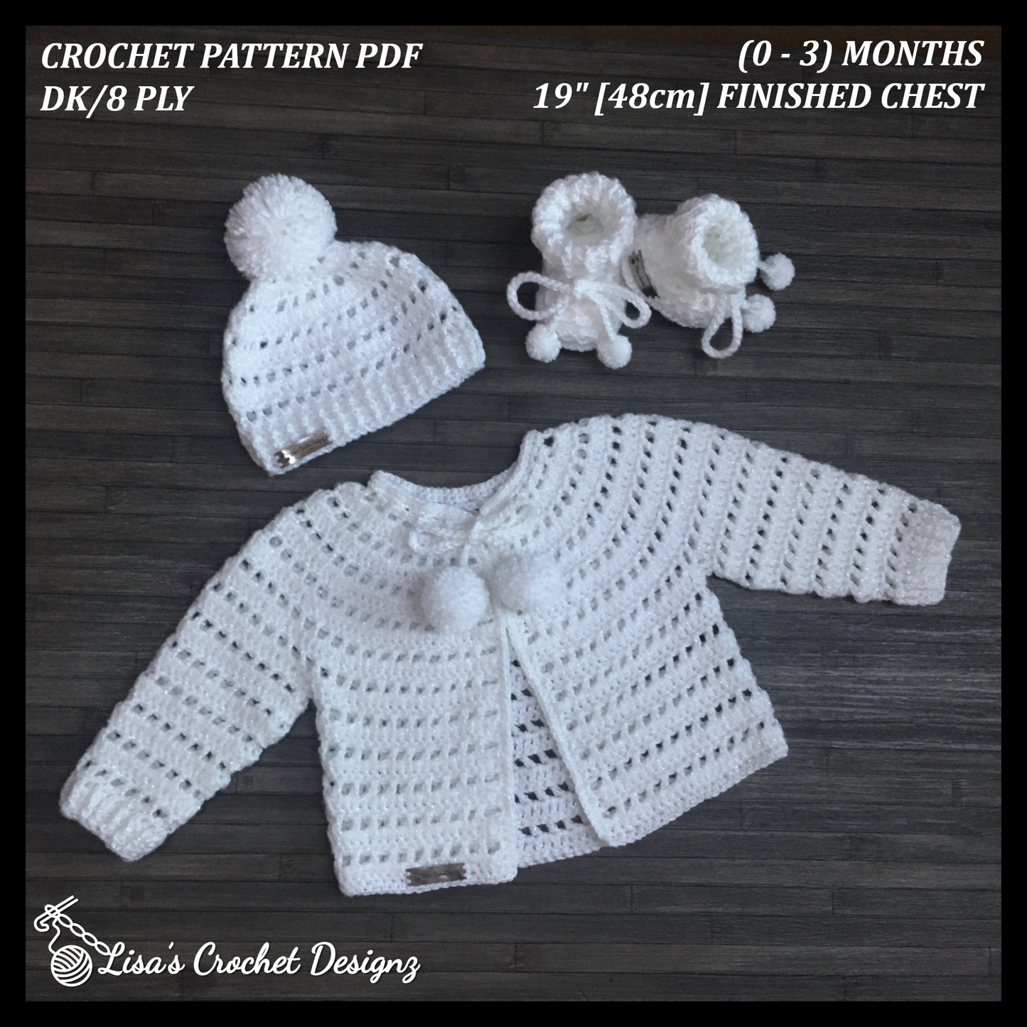 Baby & Accessories Set Crochet Pattern -  New Zealand