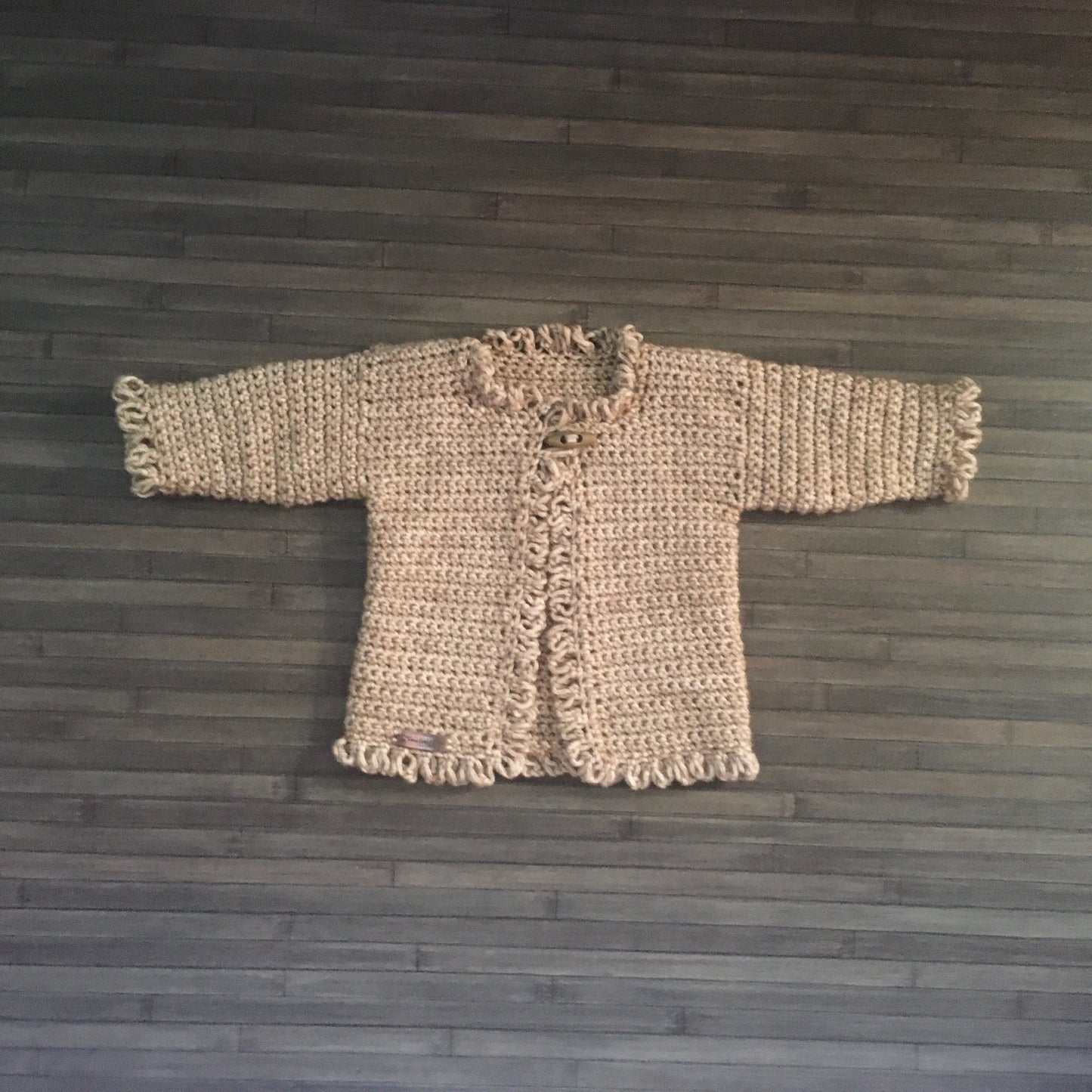 Crochet Pattern Renee Cardigan Hat and Booties Newborn Baby to 10 Years