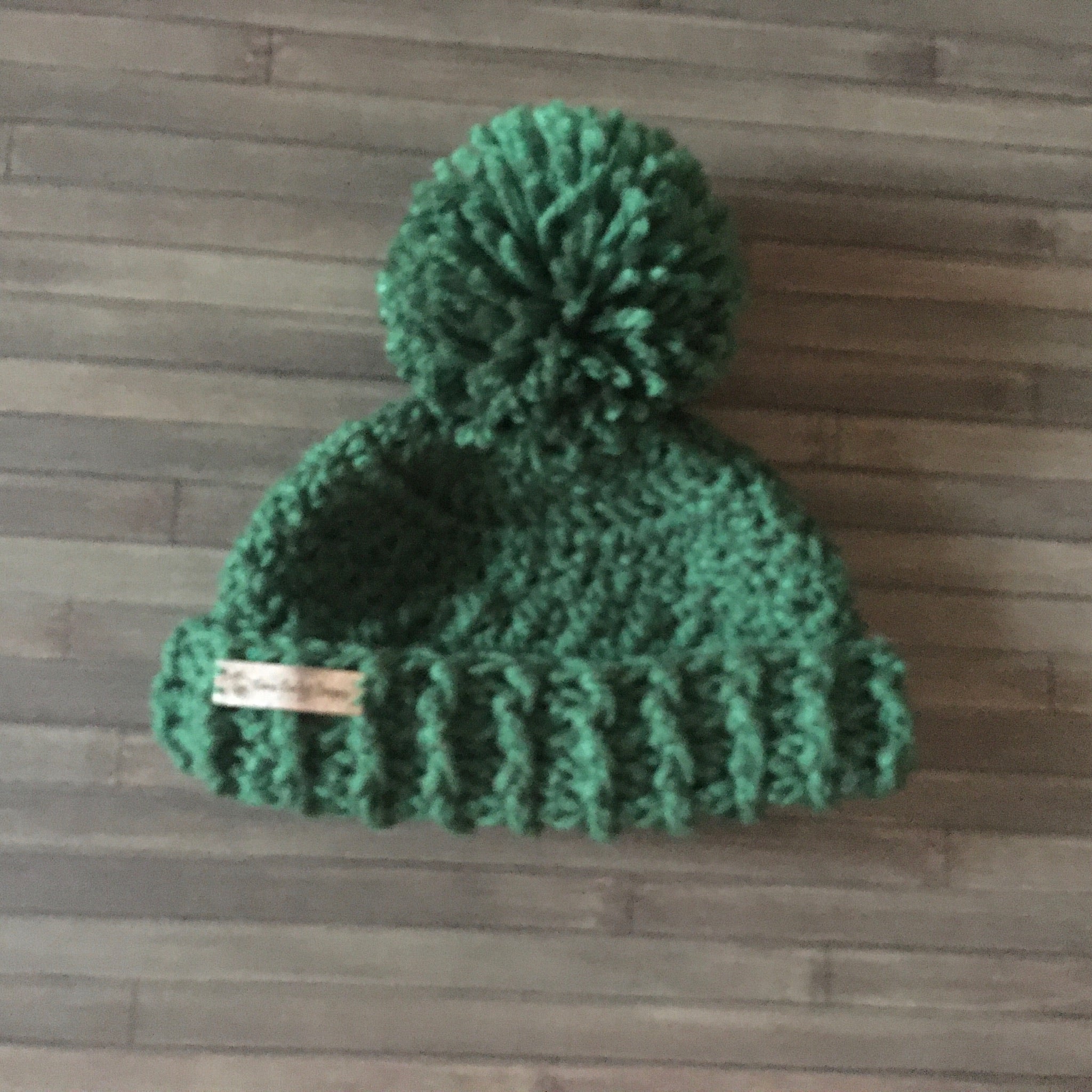 rocky crochet hat front