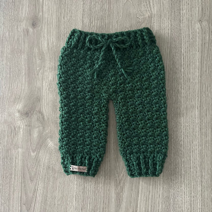 Crochet Pattern Rocky Crochet Baby Pants Newborn to 2 Years