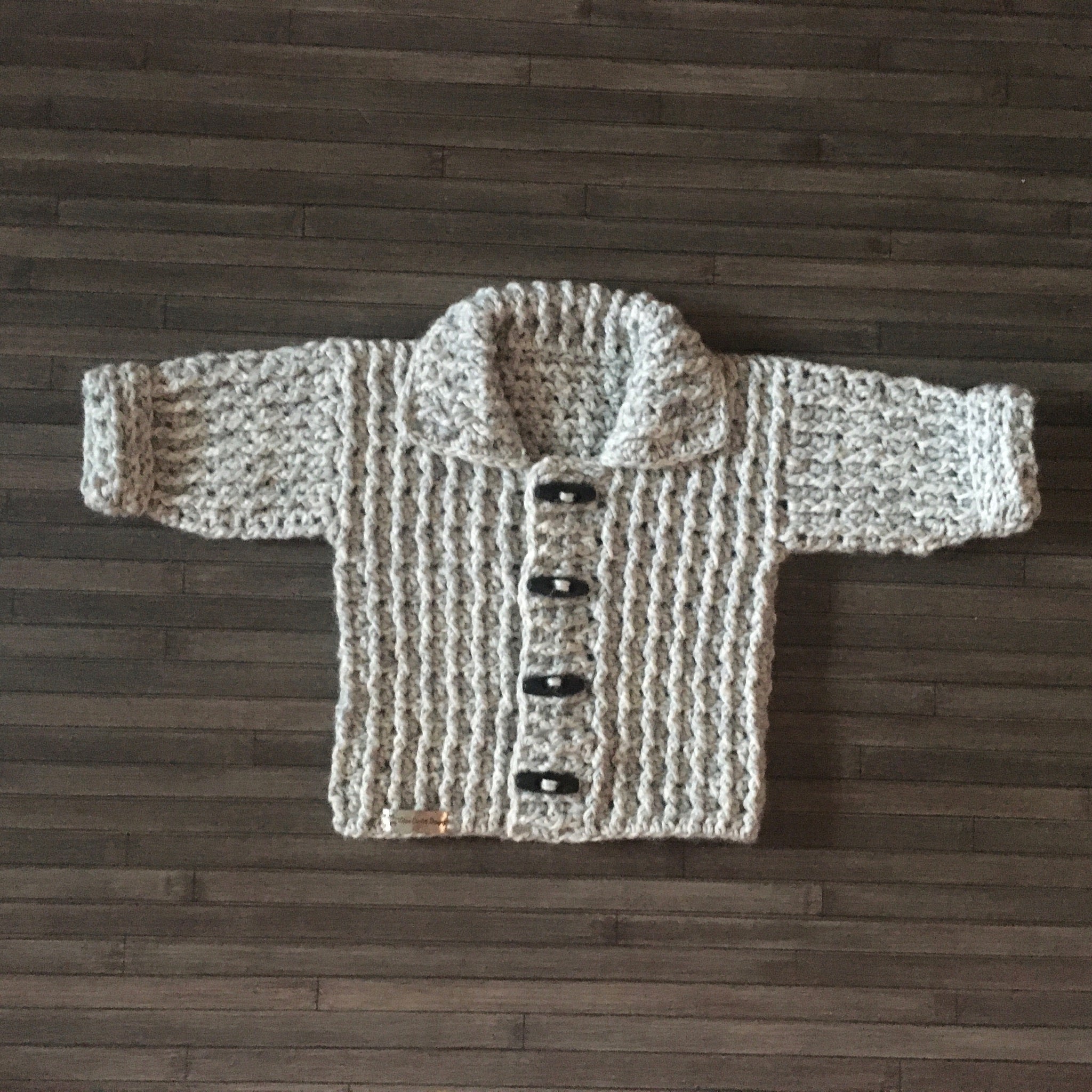 Theo Crochet Cardigan, Hat & Booties Set – Newborn to 10 Years | Crochet Pattern PDF | English