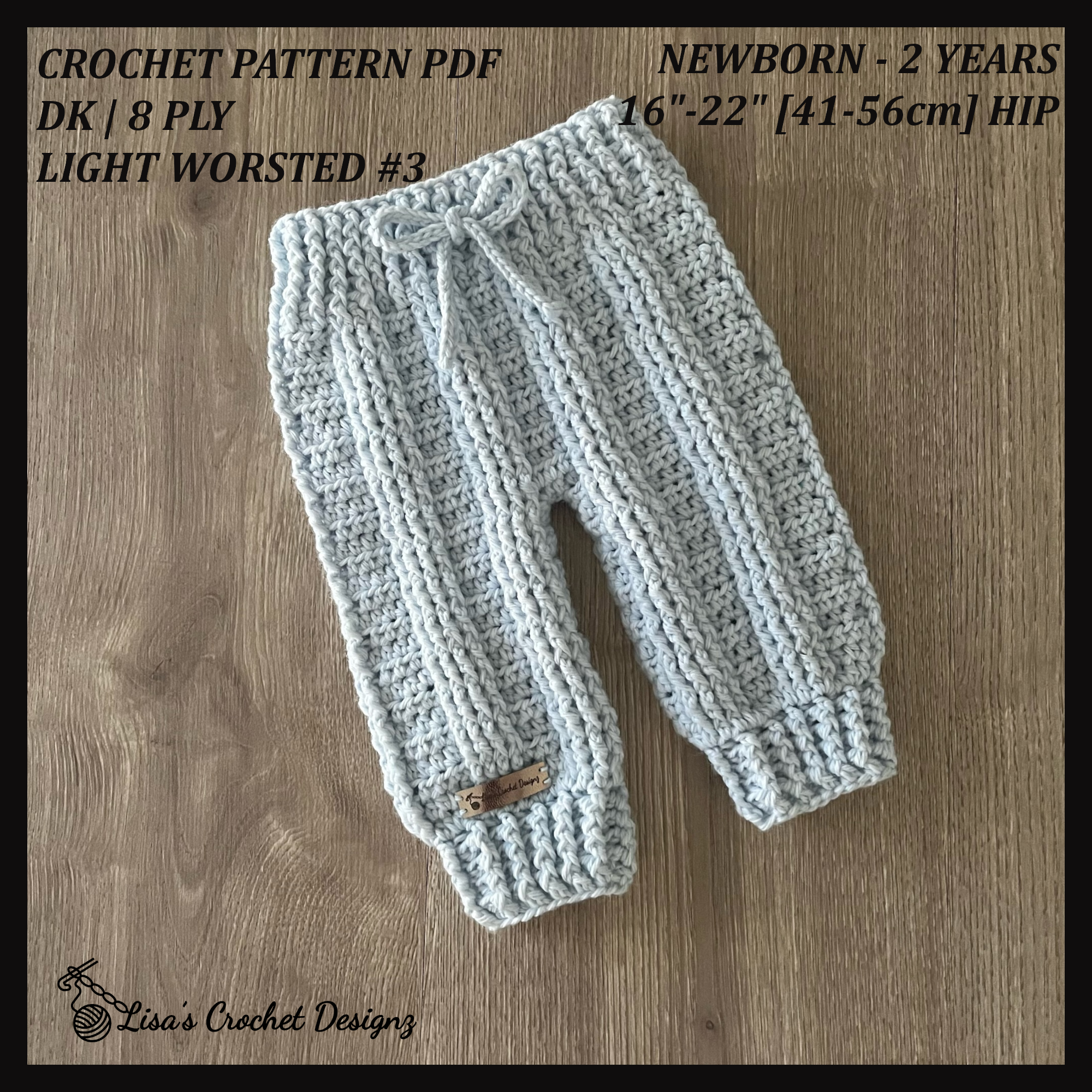 Zeb Crochet Baby Booties | Crochet Pattern PDF | English